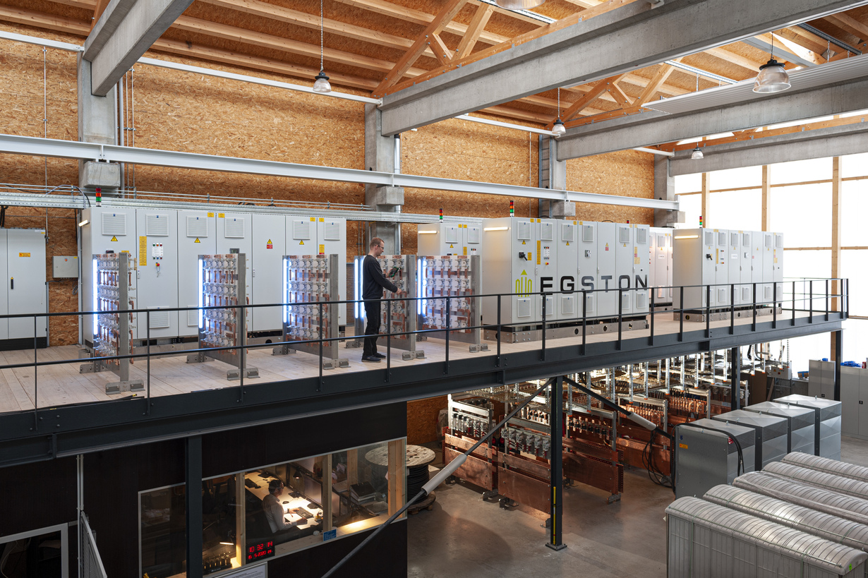 EnergyLab Halle Totalaufnahme