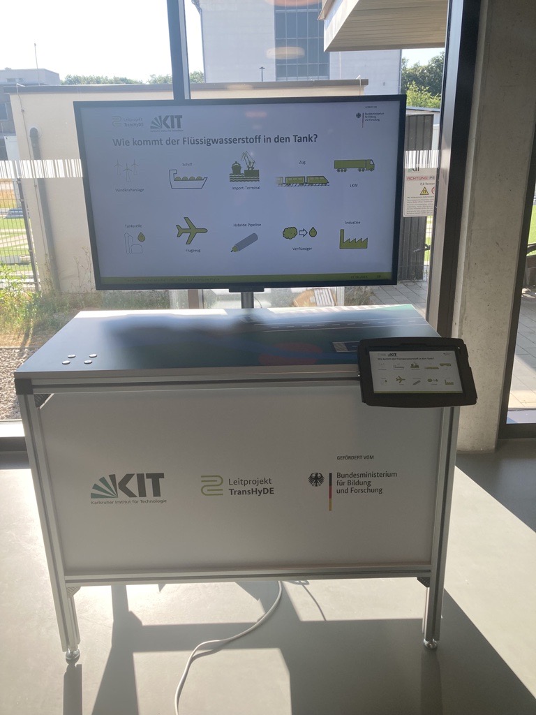 Messestand ApplHy Tag der offenen Tür 2023
